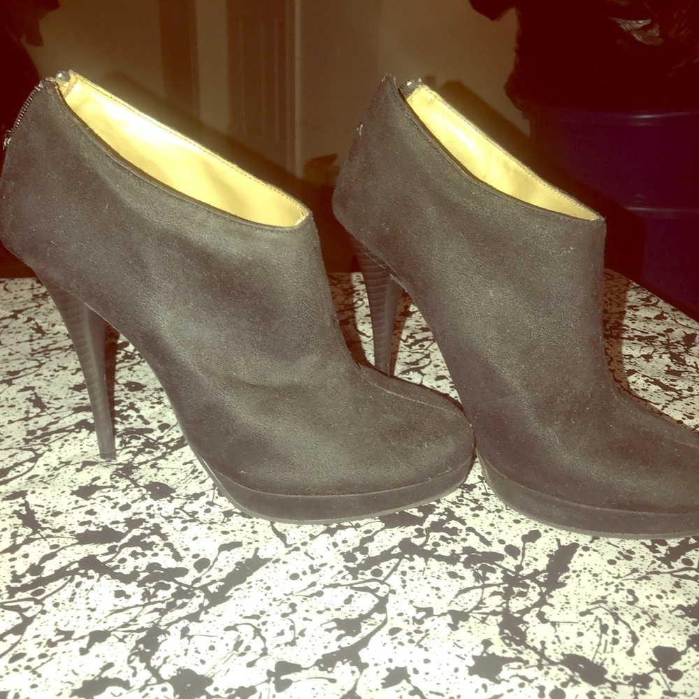 Black booties